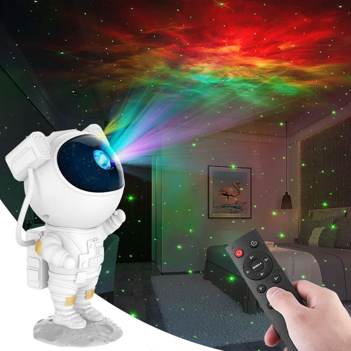LAMPA STONA 11X20CM OP24015 ASTRONAUT WY