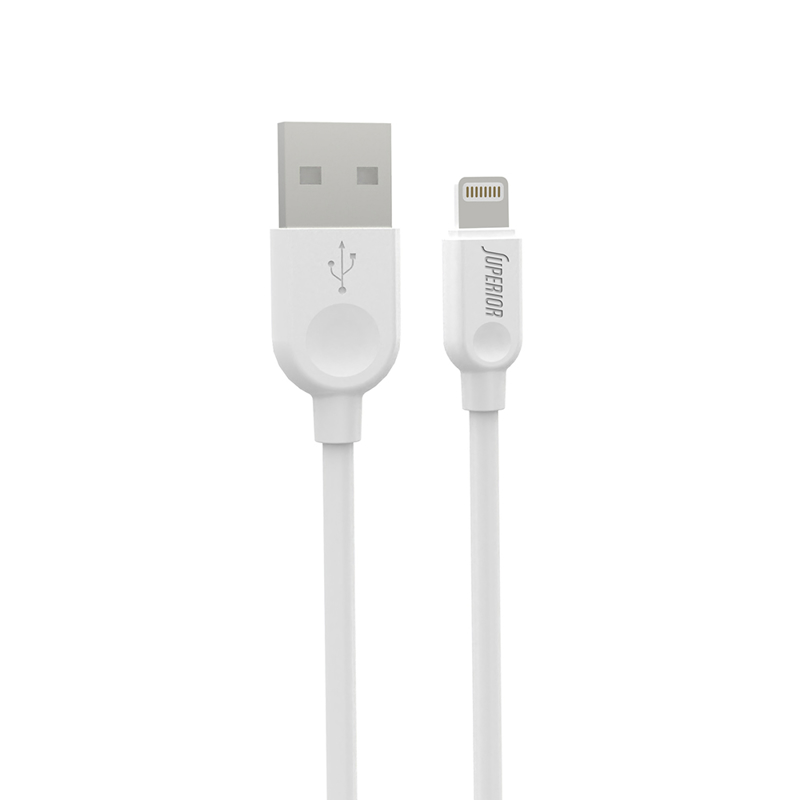 KABL USB SUPERIOR CO-BX14 USB-A NA LIGHTNING BELI 2.4A 1M
