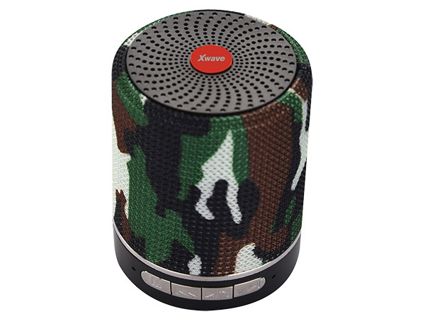 ZVUČNIK BLUETOOTH XWAVE B SUPER 5W FM RADIO 300mAh LI-ION MASKIRNO ZELENA