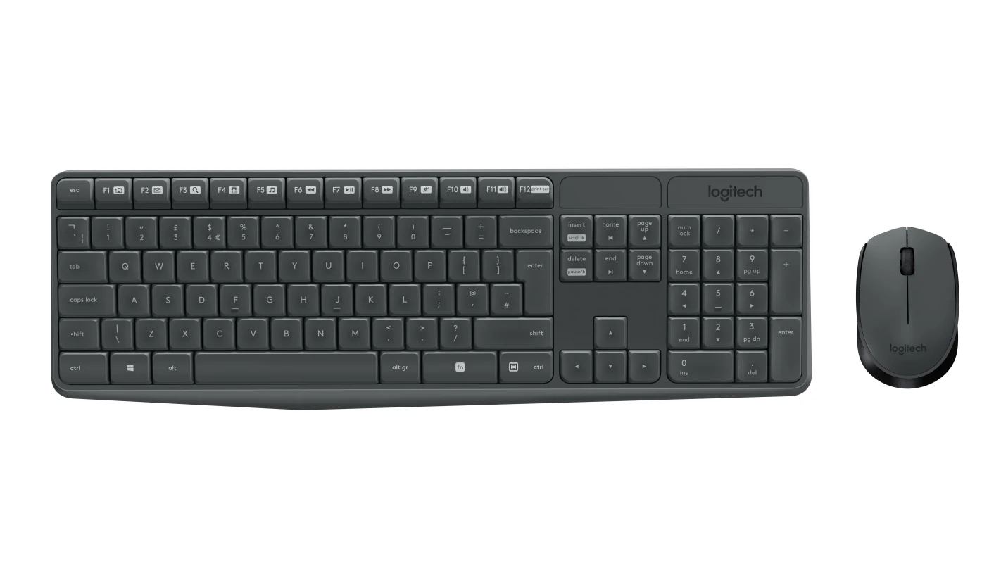 TASTATURA I MIŠ LOGITECH MK235 BEŽIČNI SET YU