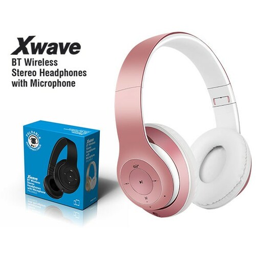 SLUŠALICE XWAVE MX350 BLUETOTH STEREO PINK SA MIKROFONOM