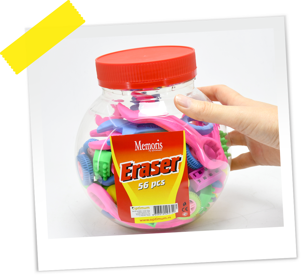 GUMICA U TEGLI VEĆE 1/56 MIX