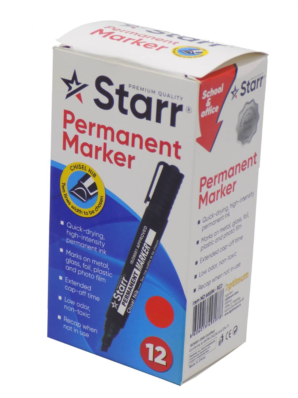 MARKER Starr CRVENI KOSI 1/12 *AK