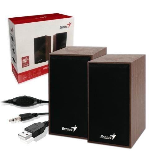 ZVUČNICI ZA PC GENIUS SP-HF180 STEREO DRVO 6W 2.0
