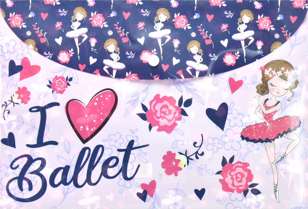 FASCIKLA A4 DUGME 586500 MUST BALLET *SY