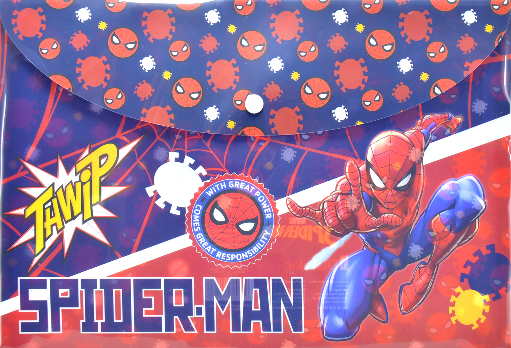FASCIKLA A4 DUGME 508531 SPIDERMAN *SY