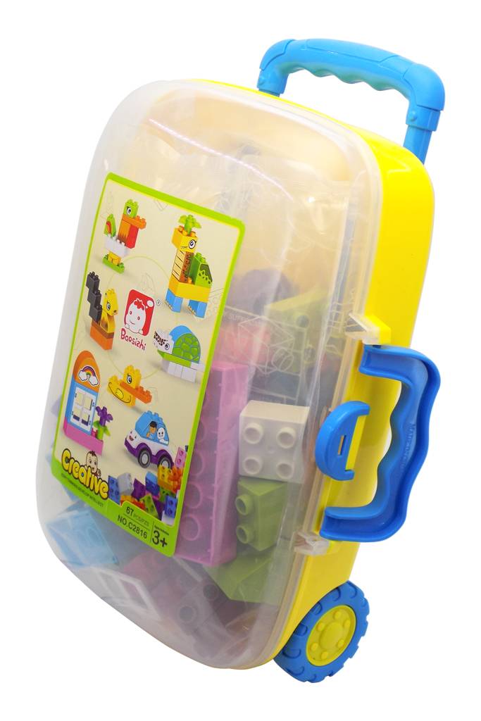 IGRAČKA KOCKICE KOFER TROLLEY OP844 WY