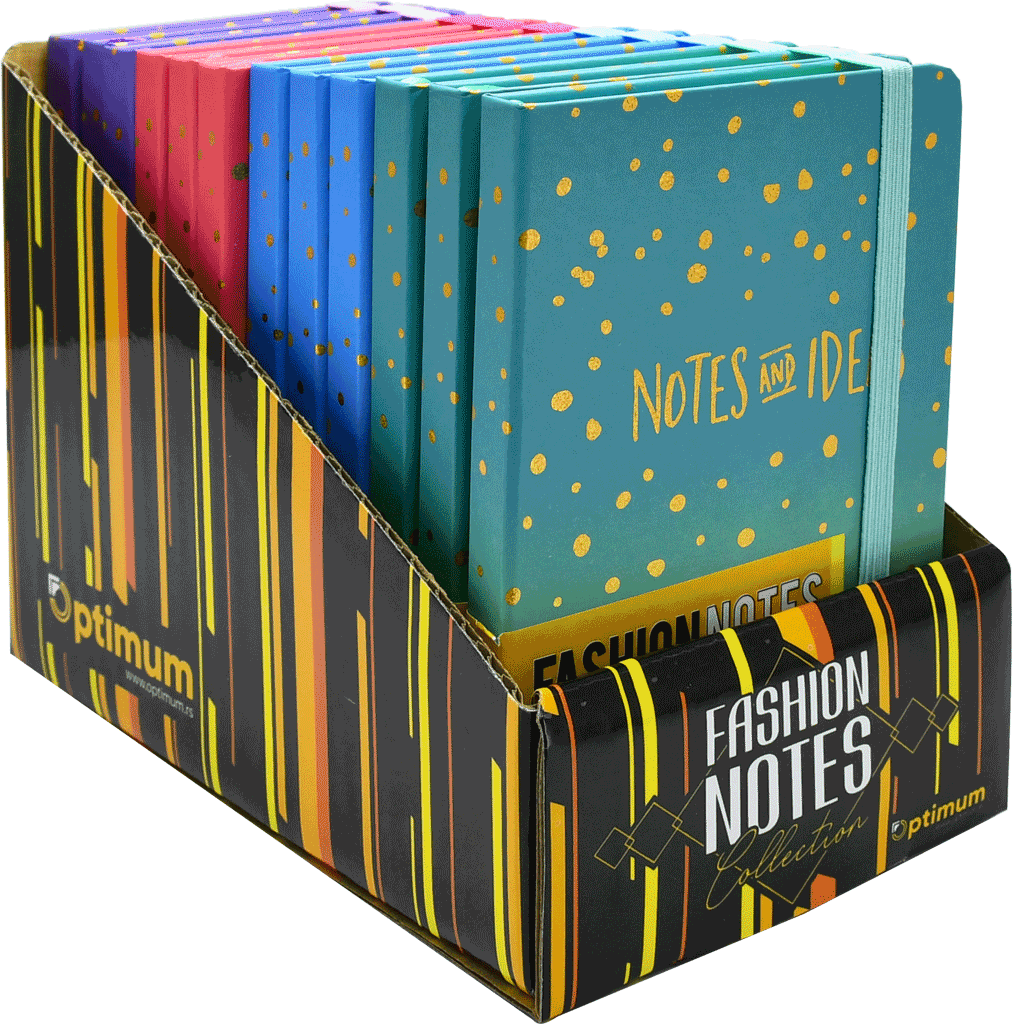 NOTES FASHION IDEA STAR A6 TP LINIJE DISPLAY 1/12