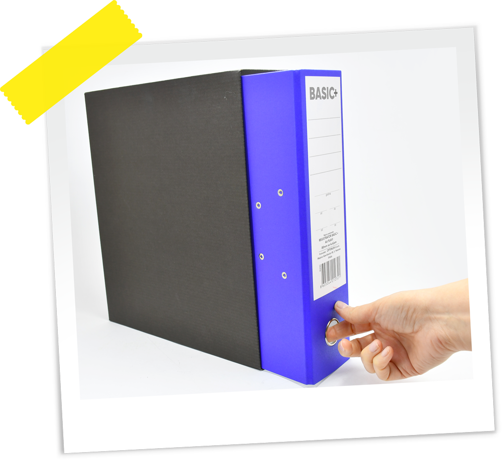 REGISTRATOR A4 NORMAL BASIC+ PLAVI