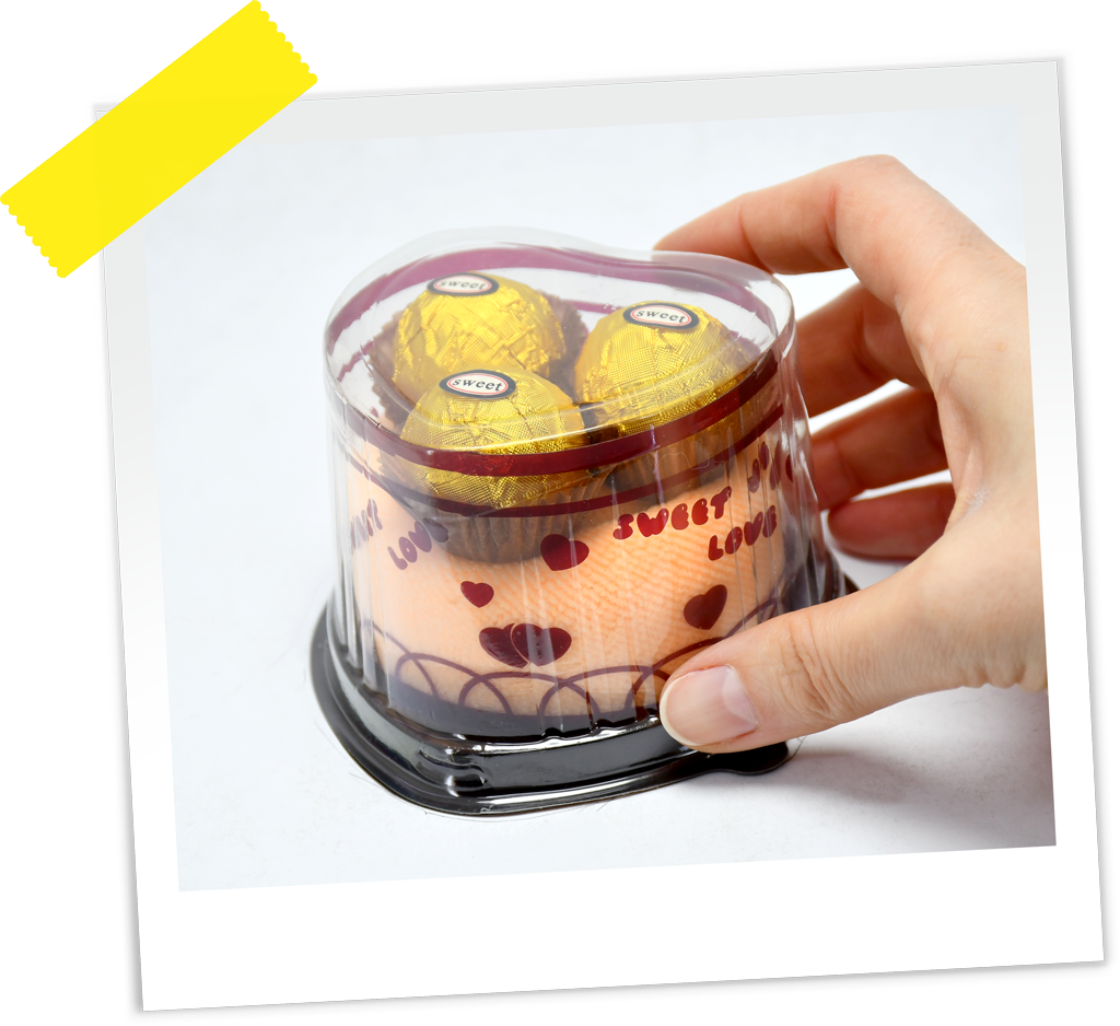 POKLON PEŠKIRIĆ srce torta sa čokoladom OP24604 WY #