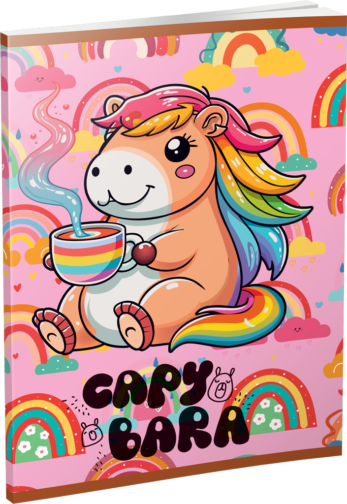 SVESKA TRENDY CAPYBARA A4/52 MEKA SITAN KARO