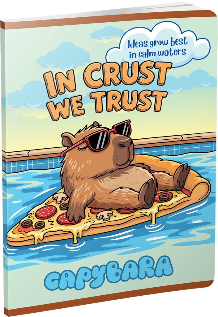 SVESKA TRENDY CAPYBARA A5/52 MEKA DIKTO