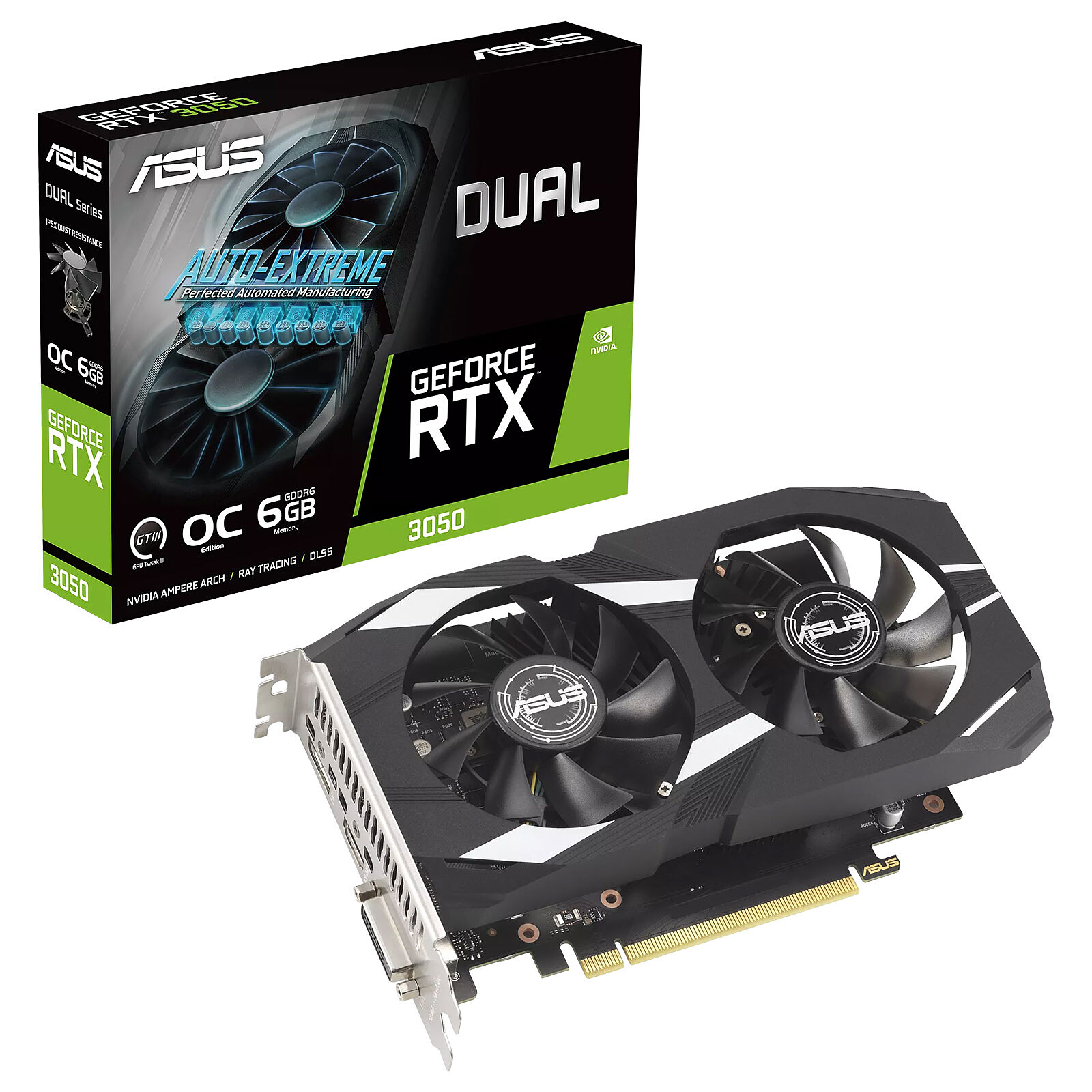 ASUS DUAL-RTX3050-O6G