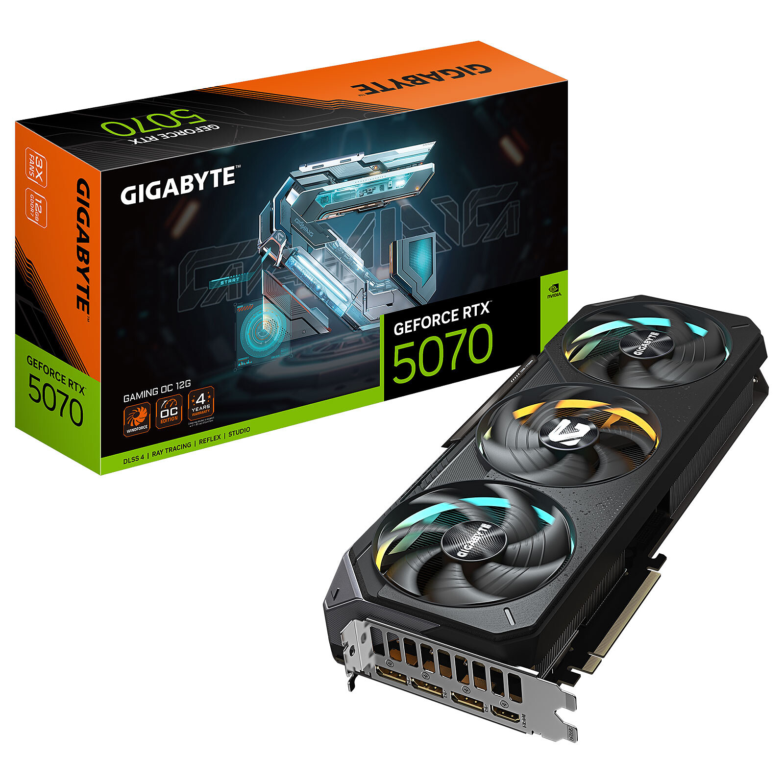 Gigabyte GV-N5070GAMING OC-12GD