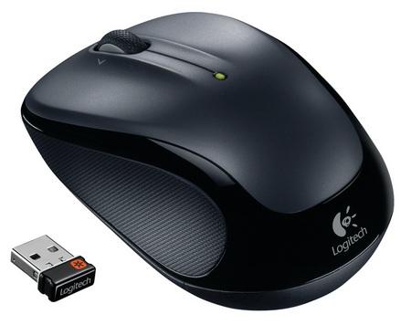 Logitech M325 Wireless Mouse Dark Silver