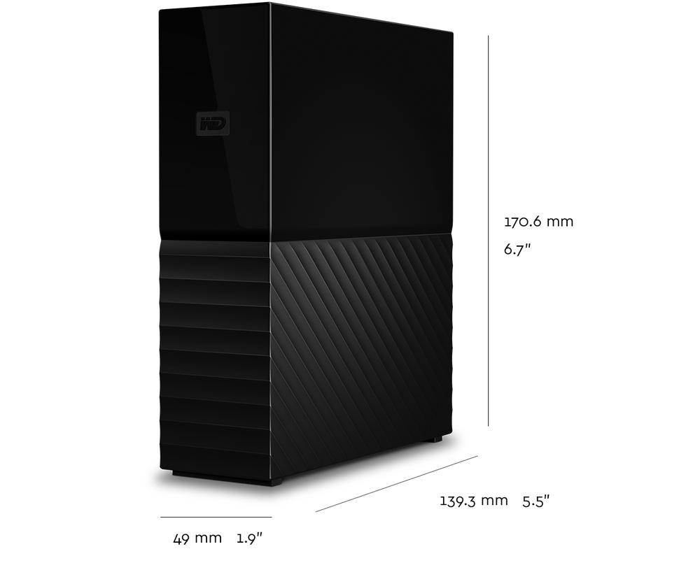 Western Digital 6 TB USB 3.0 My Book WDBBGB0060HBK-EESN 