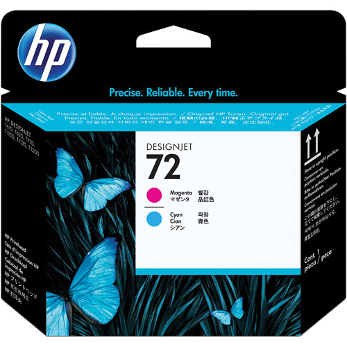 HP 72 (C9383A) Magenta and Cyan Printhead