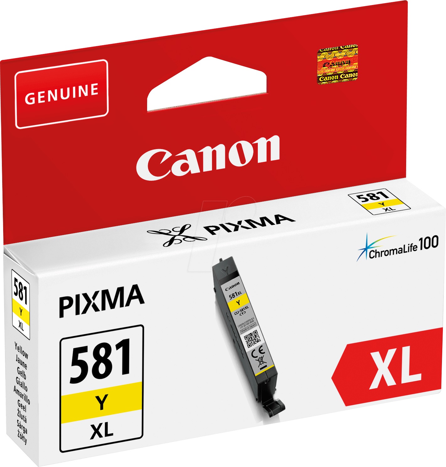 Canon CLI-581XL Y