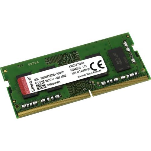 Kingston SO-DIMM 4GB DDR4 2666MHz KVR26S19S6/4