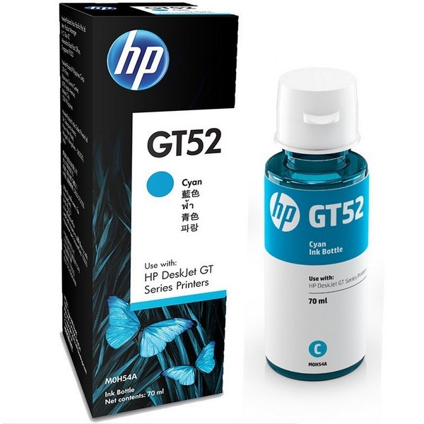 HP GT52 Cyan Ink Bottle M0H54AE