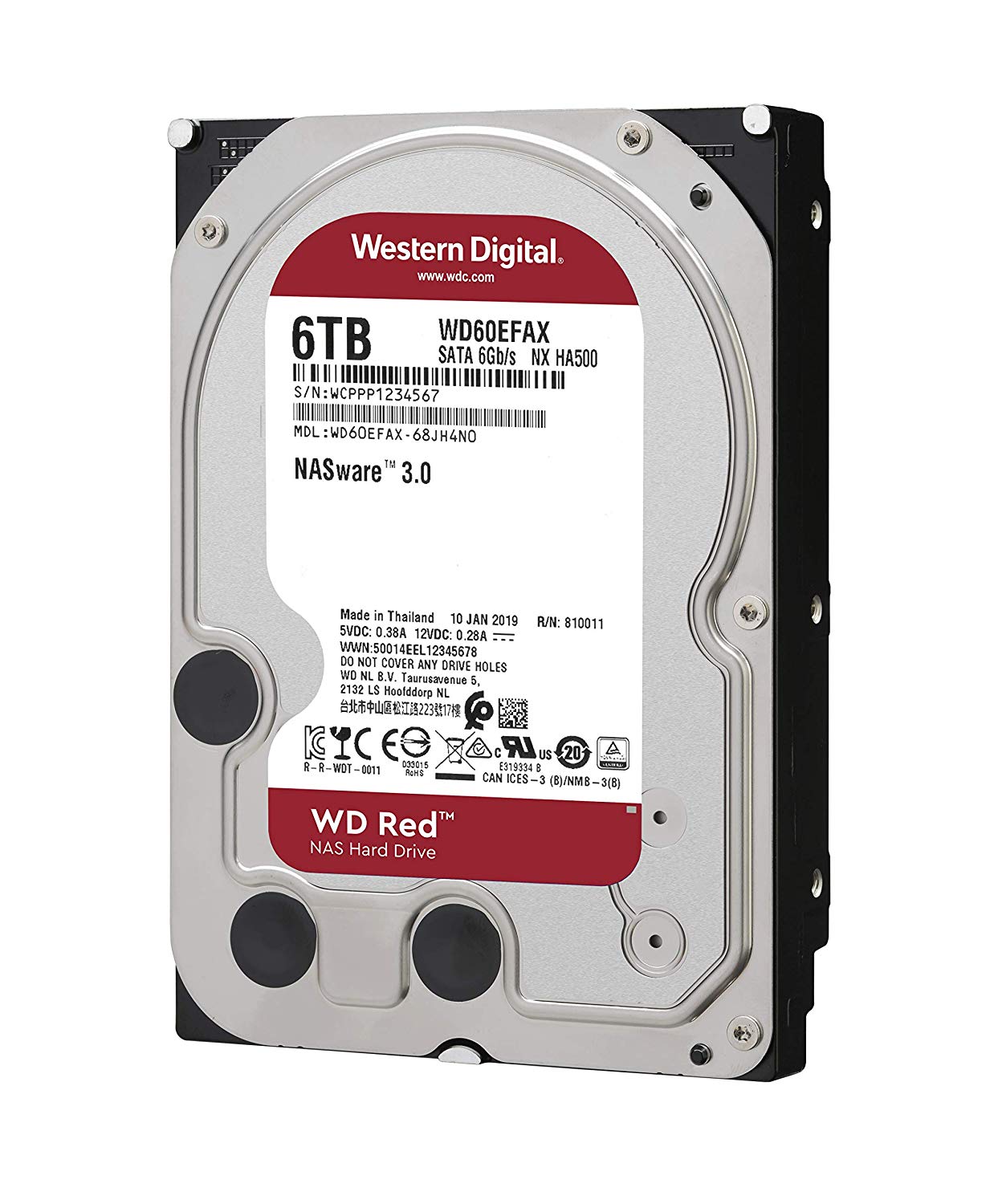 Western Digital 6 TB Red WD60EFAX
