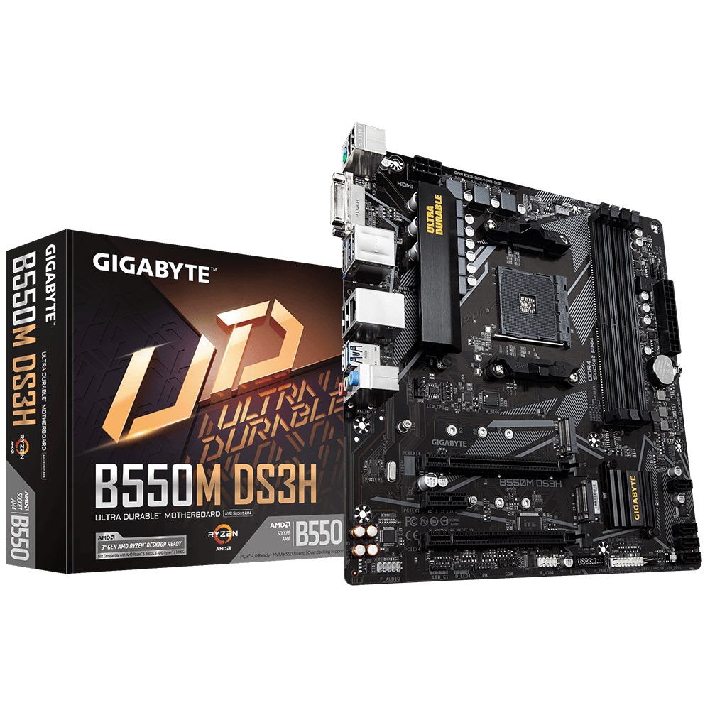 Gigabyte B550M DS3H (rev. 1.0/1.1/1.2/1.3)