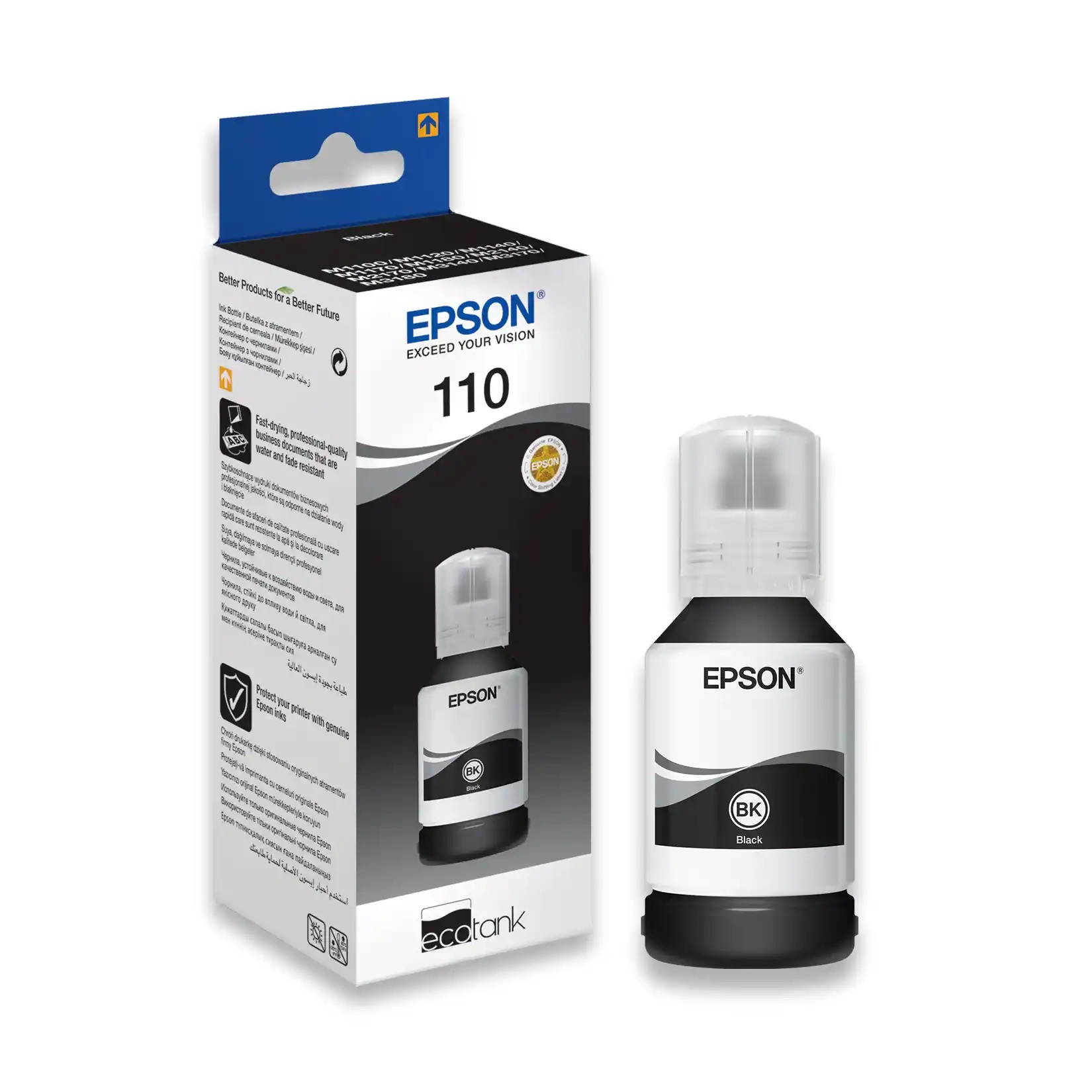 Epson 110 Black mastilo 120ml C13T03P14A