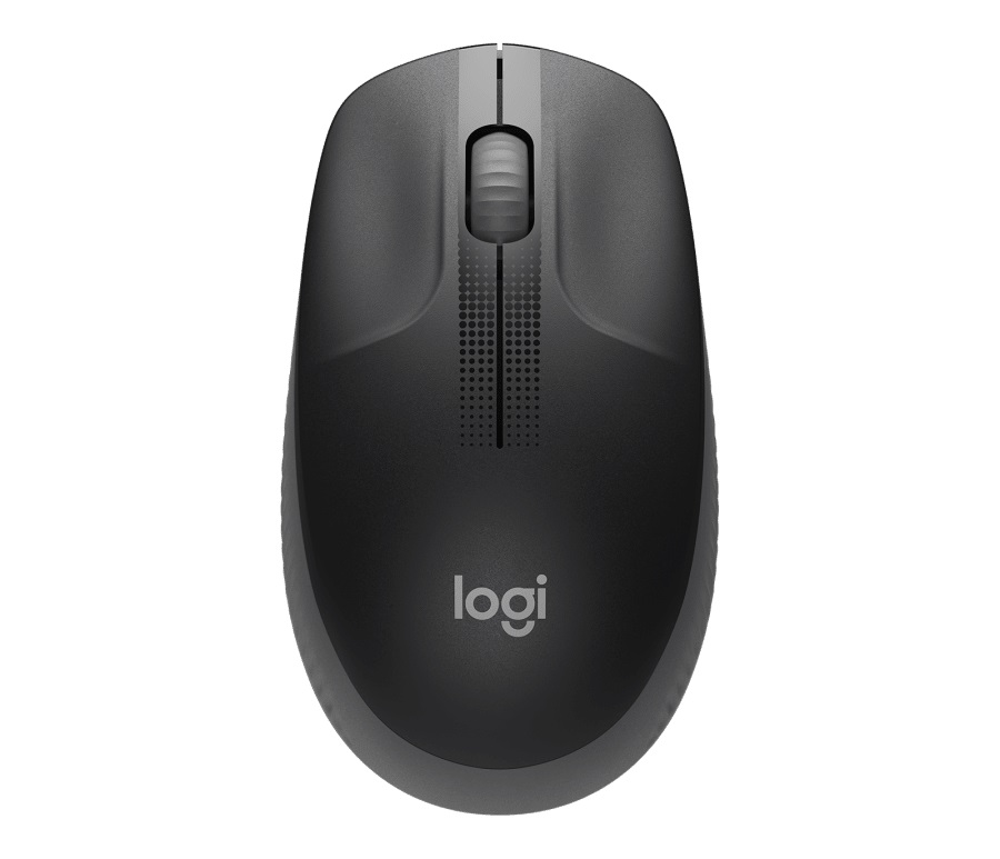 Logitech M190 Full-Size Wireless Mouse Black