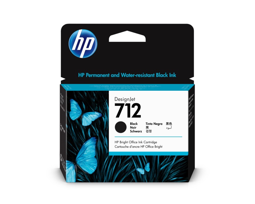 HP 712 (3ED71A) Black