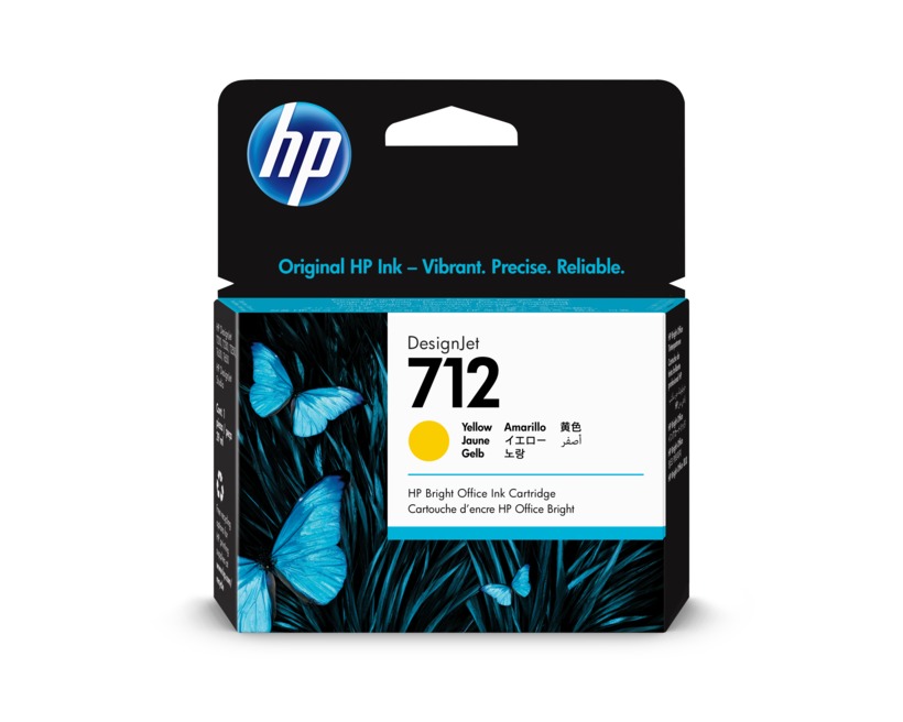 HP 712 (3ED69A) Yellow