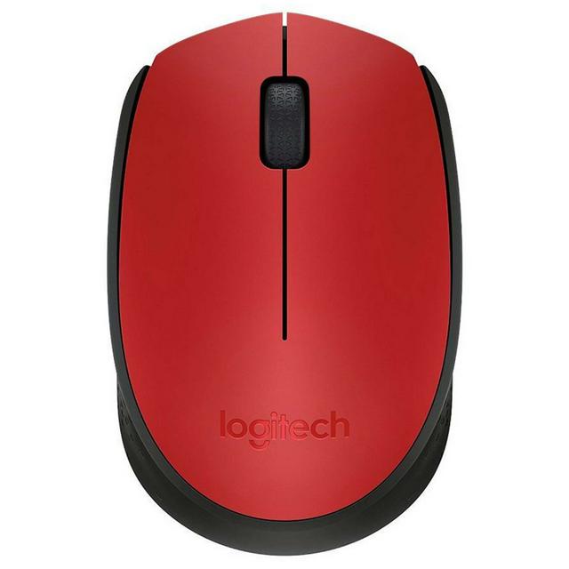 Logitech M171 Red Wireless Mouse