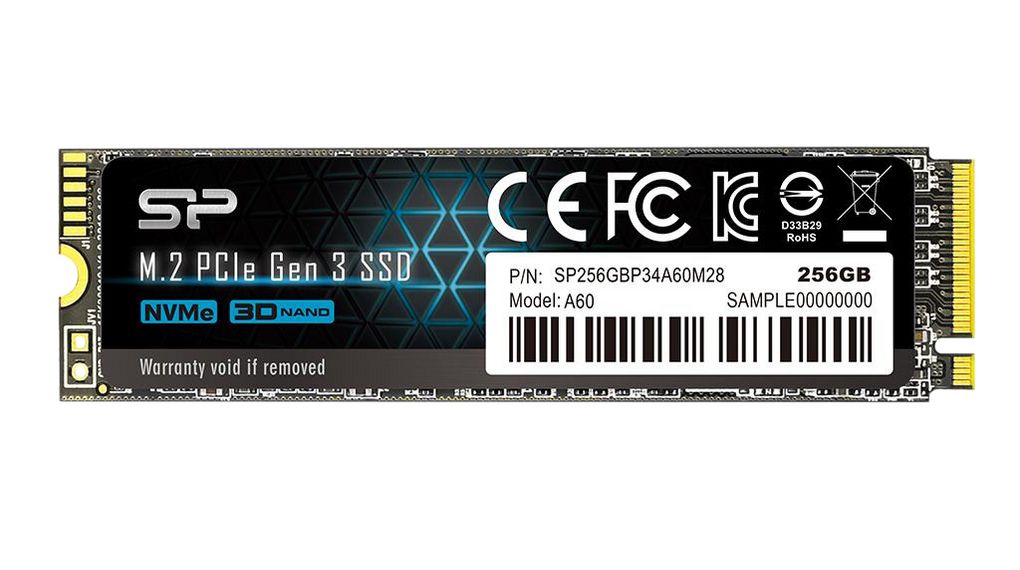 Silicon Power 256 GB A60 M.2 NVMe SP256GBP34A60M28