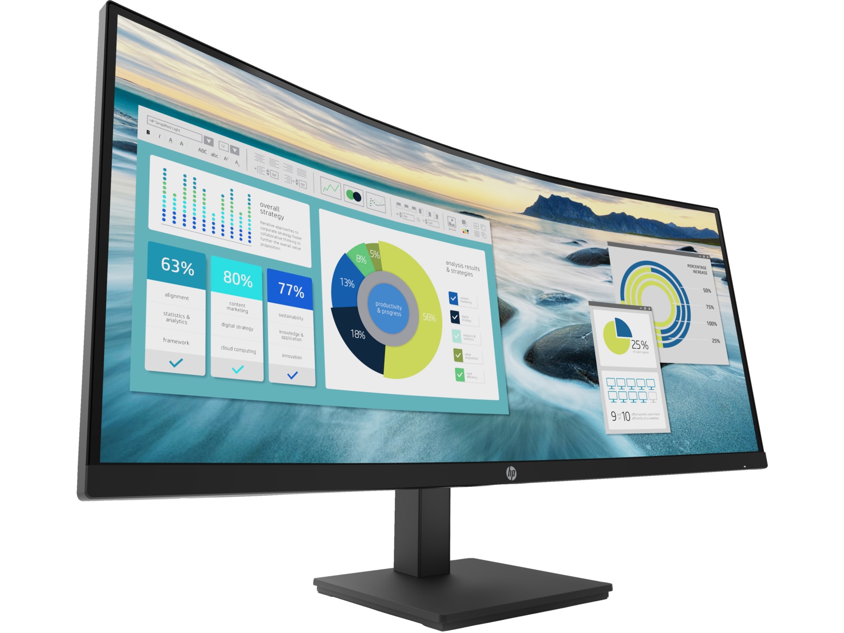 HP 34" P34hc G4 21Y56AA