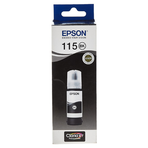 Epson 115 Pigment Black Ink Bottle 70ml C13T07C14A