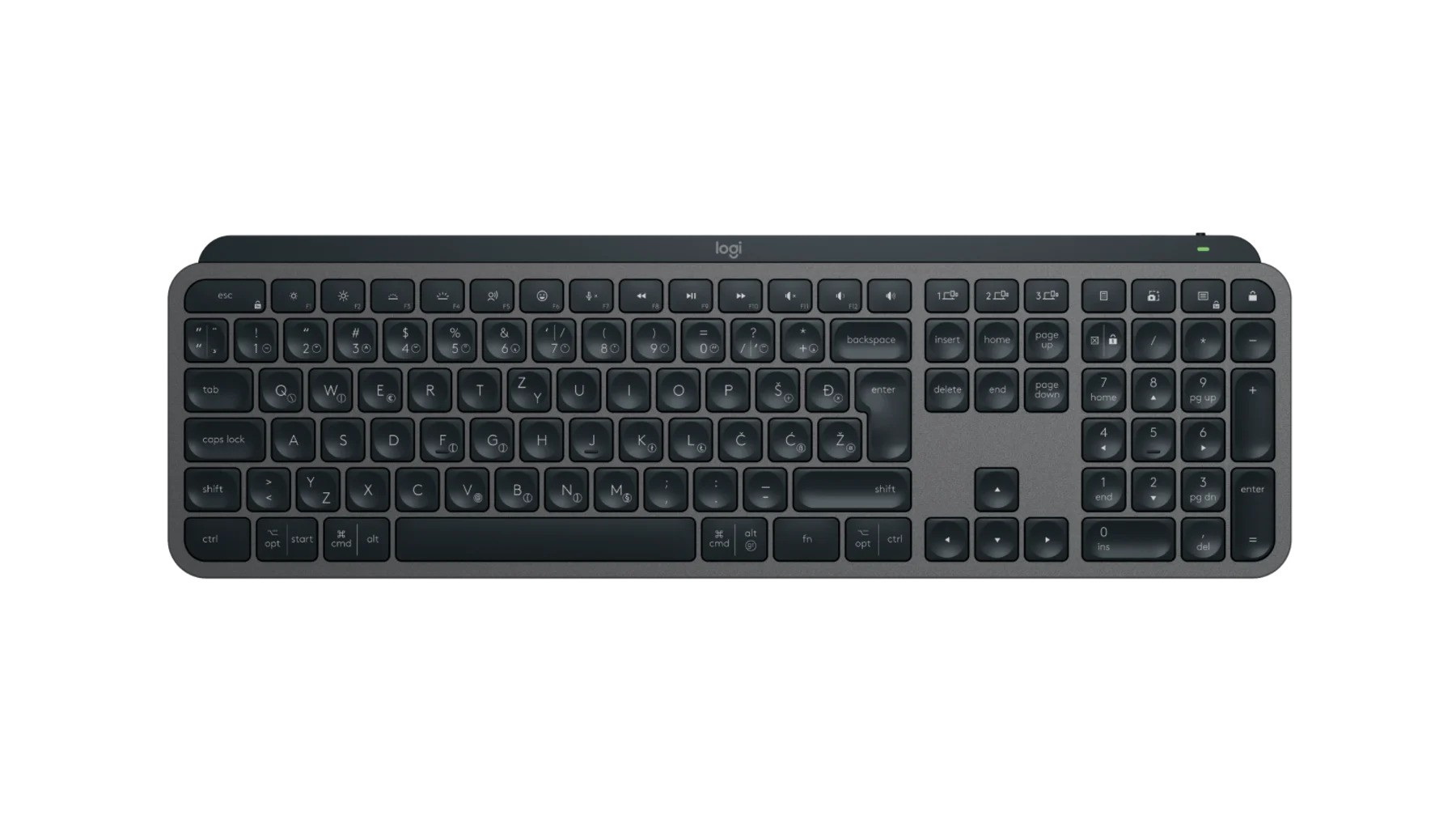 Logitech MX Keys S YU Graphite