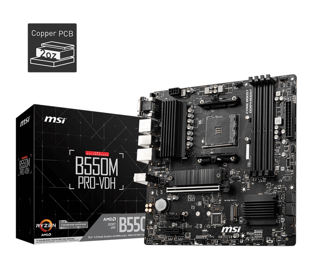 MSI B550M PRO-VDH