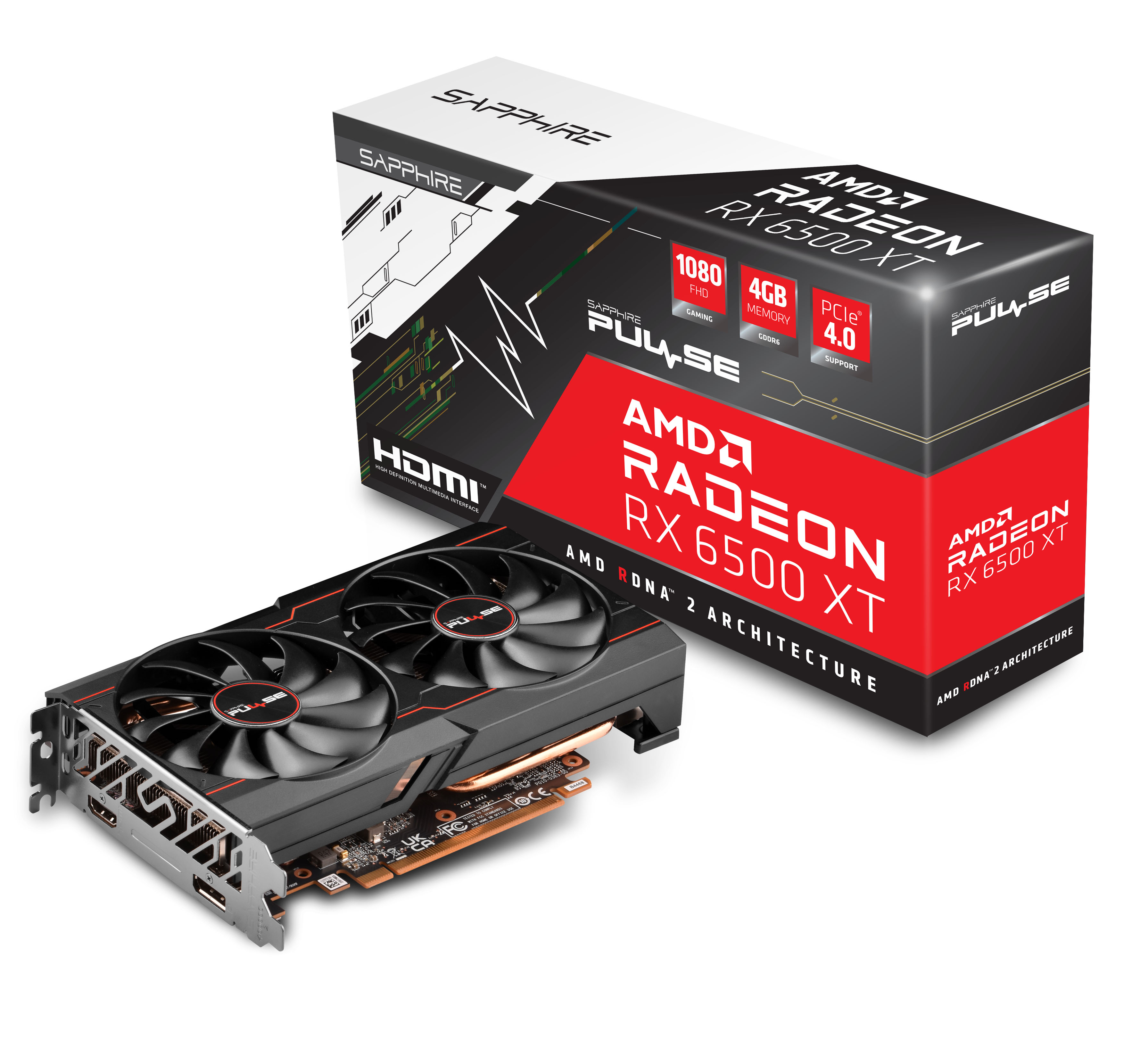 Sapphire PULSE RX 6500 XT 4GB 11314-07-20G