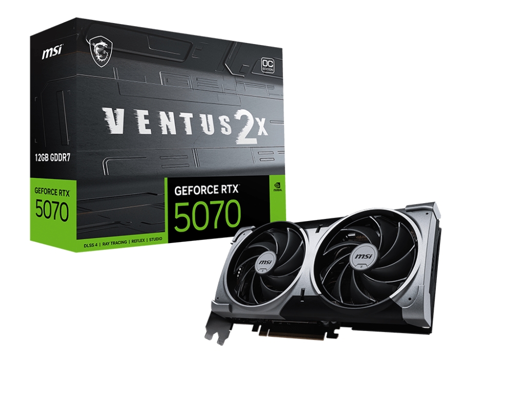 MSI RTX 5070 12G VENTUS 2X OC