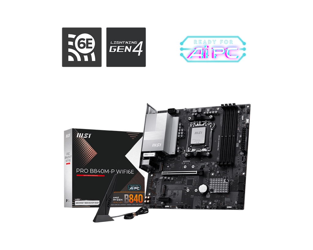 MSI PRO B840M-P WIFI6E