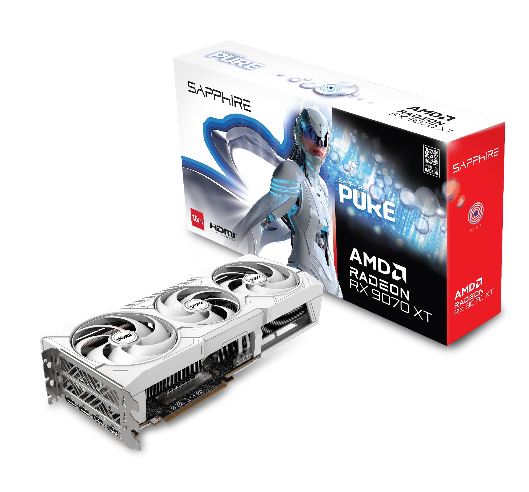 Sapphire PURE RX 9070 XT 16GB 11348-02-20G