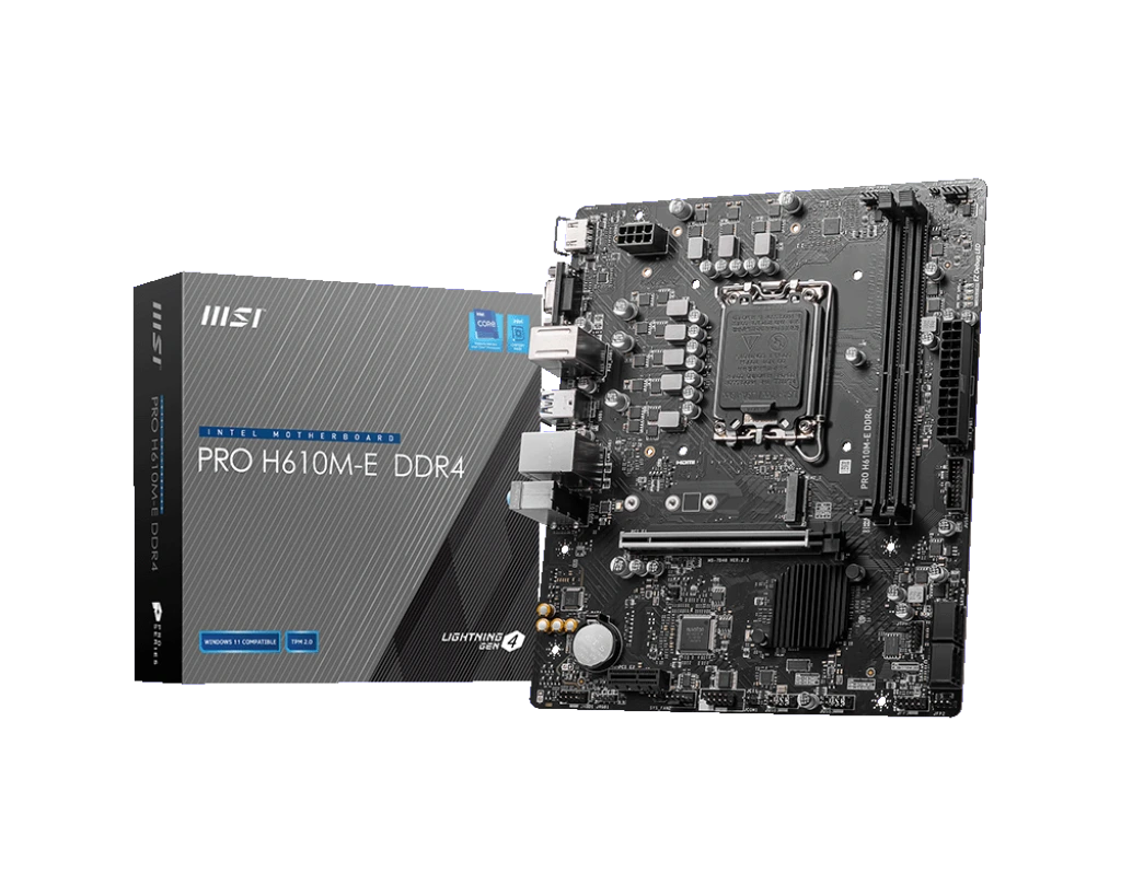 MSI PRO H610M-E DDR4