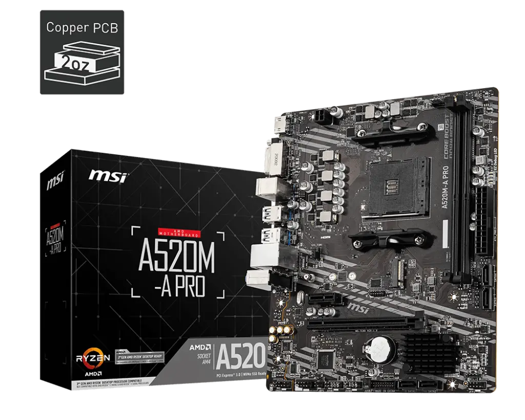 MSI A520M-A PRO