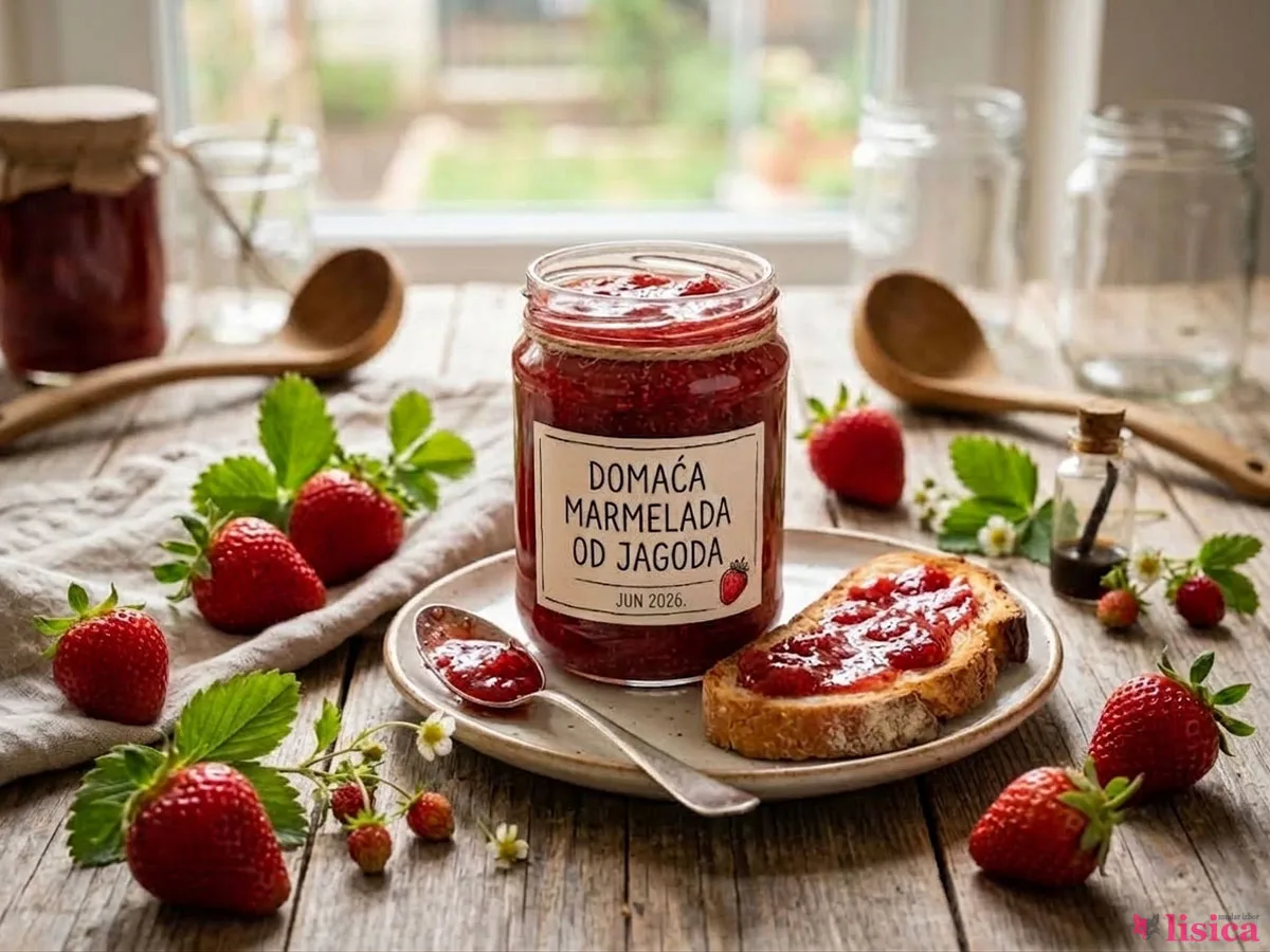 Domaća marmelada od jagoda